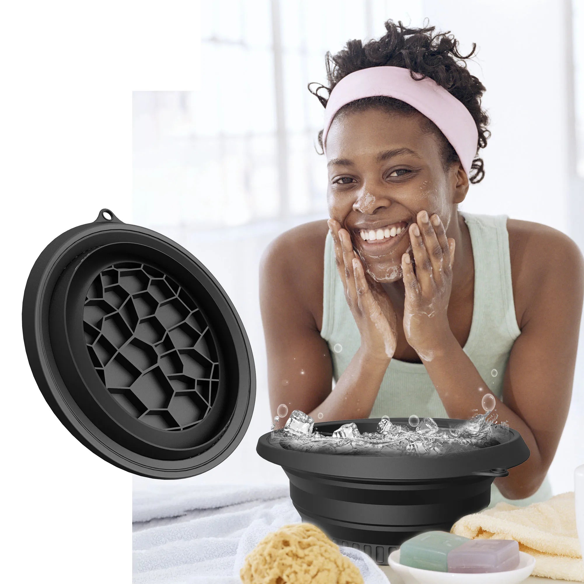 Ice Facial Plunge Bowl - Viral Cold Therapy for Puffy Face & Glowing Skin