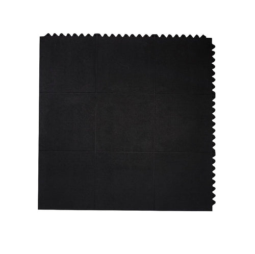 Envelor Interlocking Rubber Mat Gym Flooring Tiles Commercial Rubber